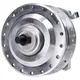 front wheel hub complete w/ brake anchor plate and axle for _1