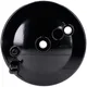 rear brake cover w/o stop light switch hole, black for Simso_1