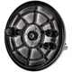 rear brake cover w/ stop light switch hole, black for Simson_2