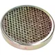 air filter metal, flat type, d=60mm, fleece for Simson S50, _1