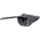 Footboard black for MBK Ovetto, Yamaha Neos 2008-2017 IP5462_1