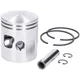 piston set Meteor 66.5mm for Vespa PX200, P200E, Lusso, Cosa_1