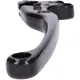 Brake lever Domino aluminum right black for Piaggio Si, Si F_3