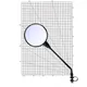 Mirror black 115mm with clamp 230mm for Piaggio, Vespa, Boxe_1