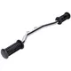 Footrest tube chrome 485mm 18mm with footrest rubbers for Zü_1
