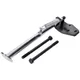 Side stand chrome 310mm with retaining screws for Kreidler F_1
