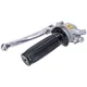 Schaltgriff Aluminium 3-Gang Grau Schwarz für Kreidler, Flor_1