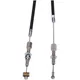 Rear brake cable black for Hercules Saxonette MG00008422_2