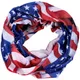 Halstuch Schampa US Flagge für Mofa Moped Motorrad Roller MG_2