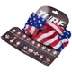Halstuch Schampa US Flagge für Mofa Moped Motorrad Roller MG_3