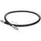 Brake line MOGA 800mm Black With sealing washers for MZ ETZ _1