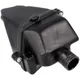 Black plastic air filter box for Zündapp CS 25, 50, CX Hai 5_1