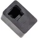 Black retaining rubber for Zündapp, KS 50 WC, 80 MG00062241_2
