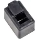 Black retaining rubber for Zündapp, KS 50 WC, 80 MG00062241_3