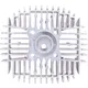 Cylinder head aluminum 70cc 55mm for Kreidler Florett RS, RM_3