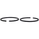 Piston ring Airsal set 39mm B for Motobecane Mobylette MBK A_2