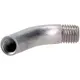 Pipe bend for Dellorto M6 25mm 45 degrees for Piaggio Ciao, _2