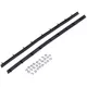 Black plastic trim strip with retaining clips for Kreidler F_1