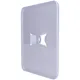 License plate holder metal white 145x125mm for moped, moped,_3