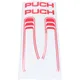 Sticker set tank frame red transfer sticker for Puch Maxi, S_1