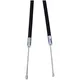 Gaszug Schwarz 810mm 910mm für Kreidler Florett RMC, RM, LF,_2