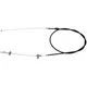 Rear brake cable black for Velo Solex 3800, 4800 MG00084493_1