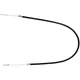 Klingelzug / Glockenzug schwarz für Puch R 50 Roller, Moped _1