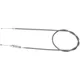Gaszug grau 1110mm 960mm 110mm mit Stellschraube für Zündapp_1