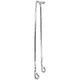 Luggage carrier bracket chrome - original 2nd choice - for H_2