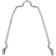 Luggage carrier bracket chrome - original 2nd choice - for H_3