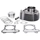 cylinder kit Naraku 160cc 58.5mm forged piston for GY6, Kymc_1