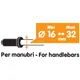 mobile phone holder handlebar fixing Opti Handle 16-32mm OL-_3