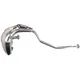 Auspuff OEM Chrom für Aprilia RX, SX, Derbi Senda R, SM DRD _1