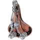 Sattel / Sitz Tabor 240 Classic Tonnenfeder - kastanienbraun_3