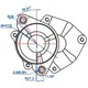 Anlassermotor für Minarelli AM, Generic, KSR-Moto, Keeway, M_1