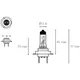 Glühlampe Halogen H7 PX26d 12V 55W VC23727_1
