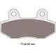 brake pads organic for Aeon, Arctic Cat, Kymco, MBK, MuZ, Ya_1
