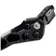 Footrests Voca Racing CNC aluminum black for Pitbike YCF Min_3