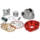Cylinder kit Voca Bestia calotte red 80cc d.50mm for Minarel_1