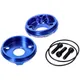 Endschalldämpfer-Endkappe Voca Racing blau VCR-RD304CNC/BL_1