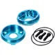 Endschalldämpfer-Endkappe Voca Racing türkis VCR-RD304CNC/CY_1