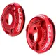 Rear silencer end cap Voca Racing red VCR-RD304CNC/RE_2