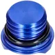 Oil filler plug VOCA V2 CNC blue for Minarelli AM, Generic, _1