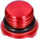 Oil filler plug VOCA V2 CNC red for Minarelli AM, Generic, K_1