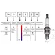 spark plug Naraku iridium 10-R8-LIR (CR8EIX) NK10-R8-LIR_3