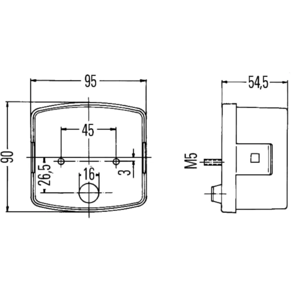 Hella Rear Right Indicator Light_0
