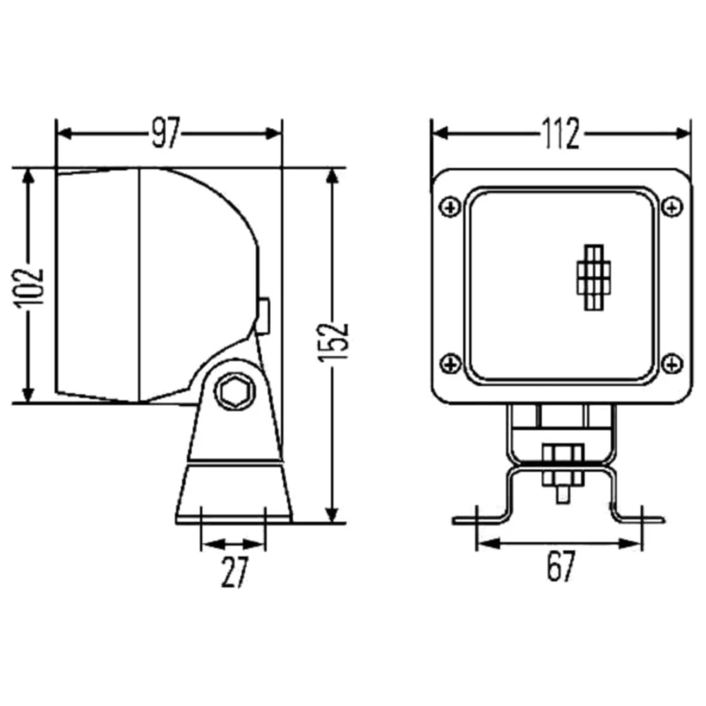 Arbeitsscheinwerfer Ultra Beam Heavy Duty_0