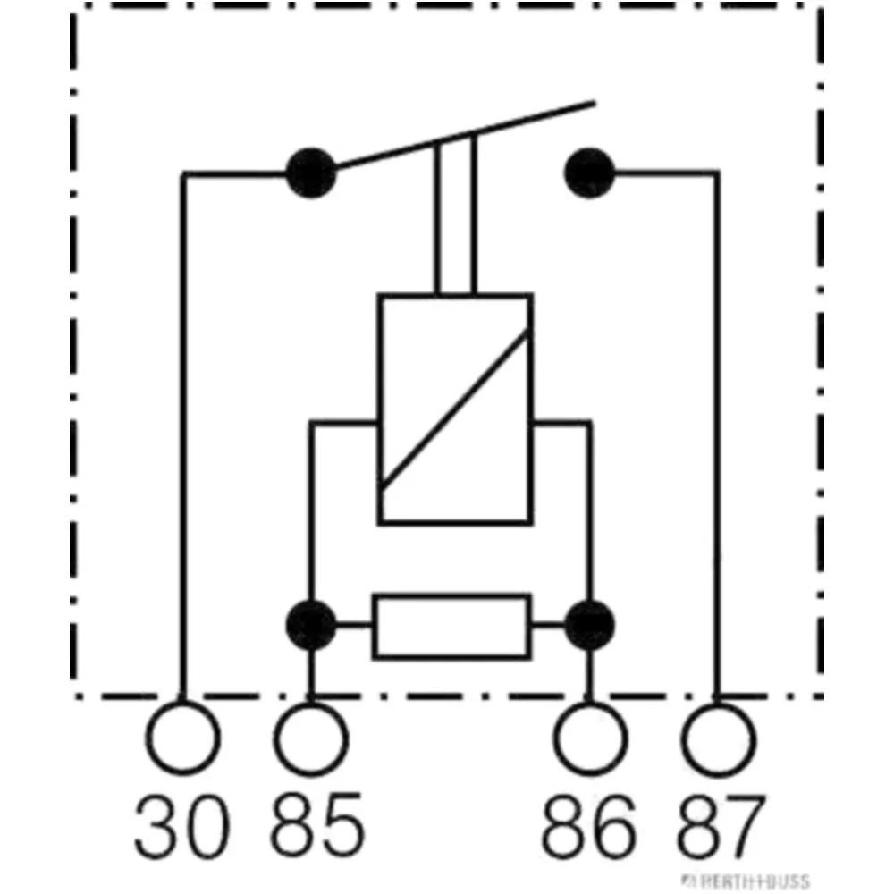 Multi-Function Relay 4-Pole 12 V for Motorcycles_1