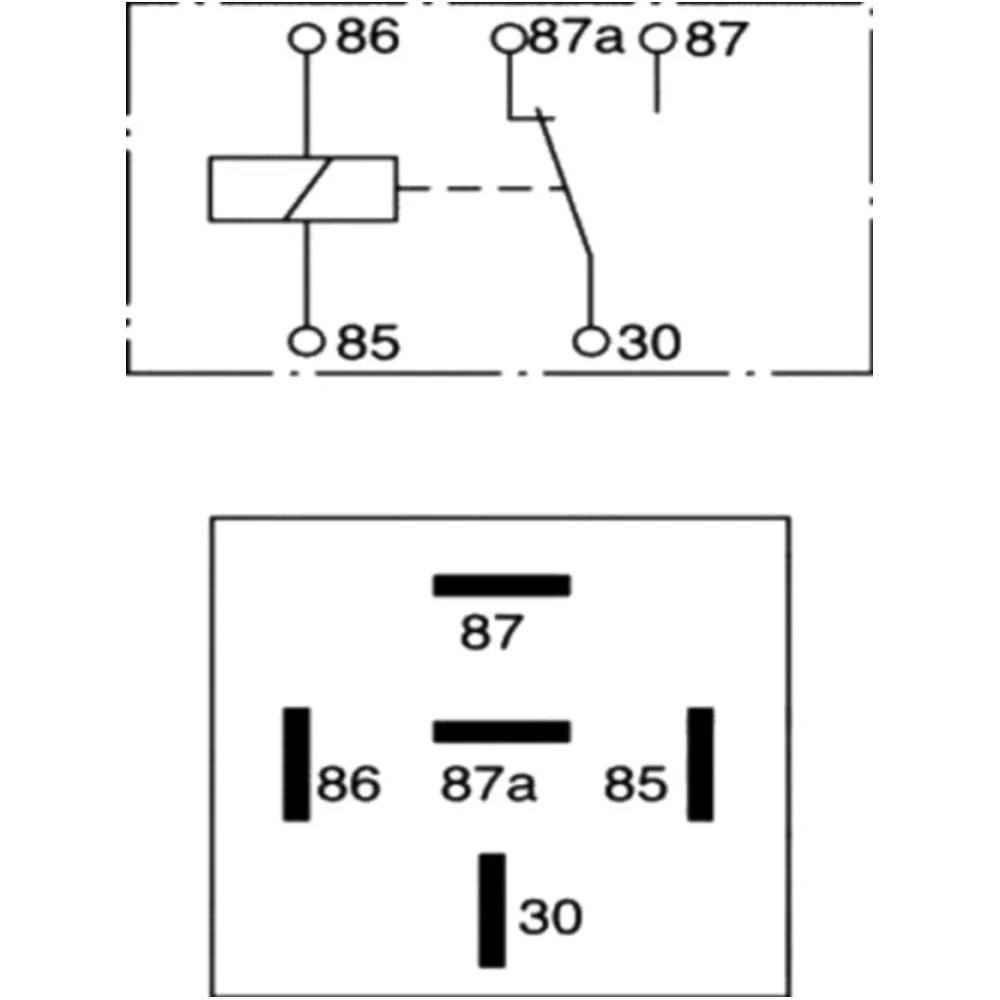 Wechslerrelais 24V 20A für Motorräder_0