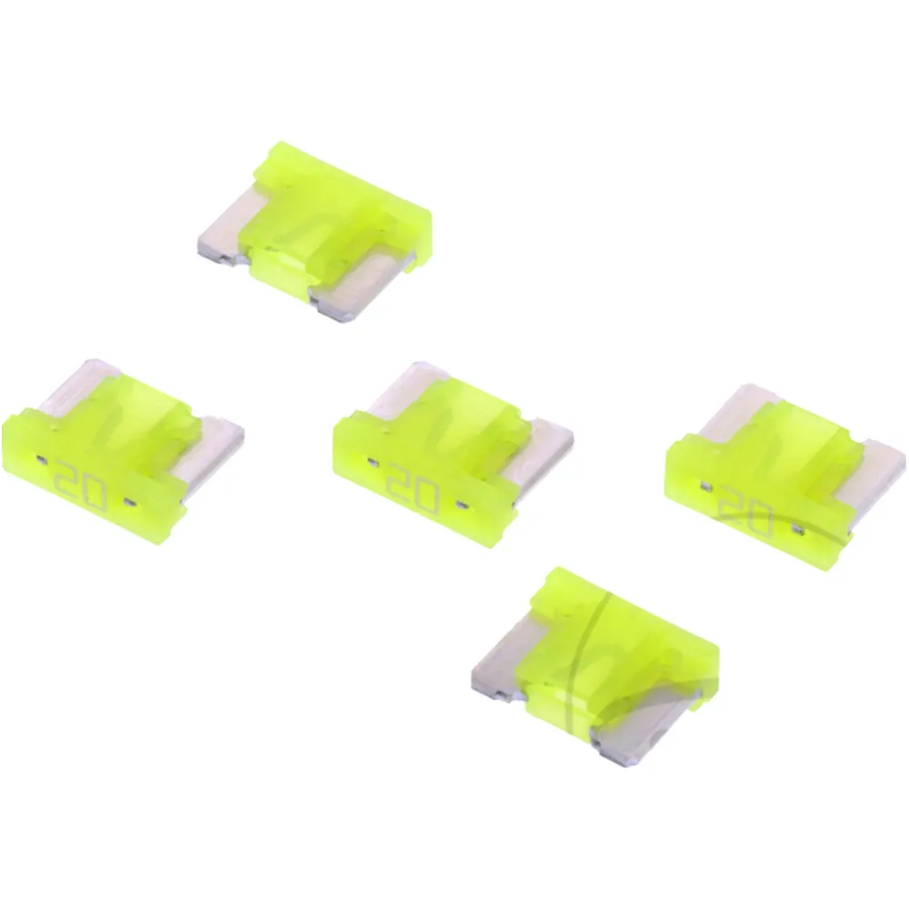 MINI LOW PROFILE FUSE 20A JMP YELLOW PACK 5 PCS_0